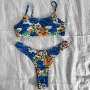 Blue bikini set size medium